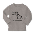 Baby Clothes Wolf Pack New Member Funny Humor Boy & Girl Clothes Cotton