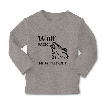 Baby Clothes Wolf Pack New Member Funny Humor Boy & Girl Clothes Cotton