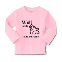 Baby Clothes Wolf Pack New Member Funny Humor Boy & Girl Clothes Cotton - Cute Rascals