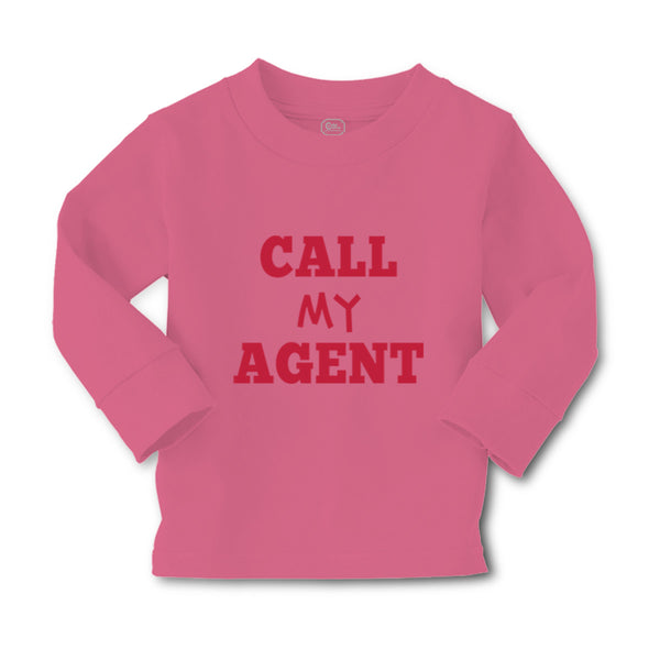 Baby Clothes Call My Agent Funny Humor Boy & Girl Clothes Cotton - Cute Rascals