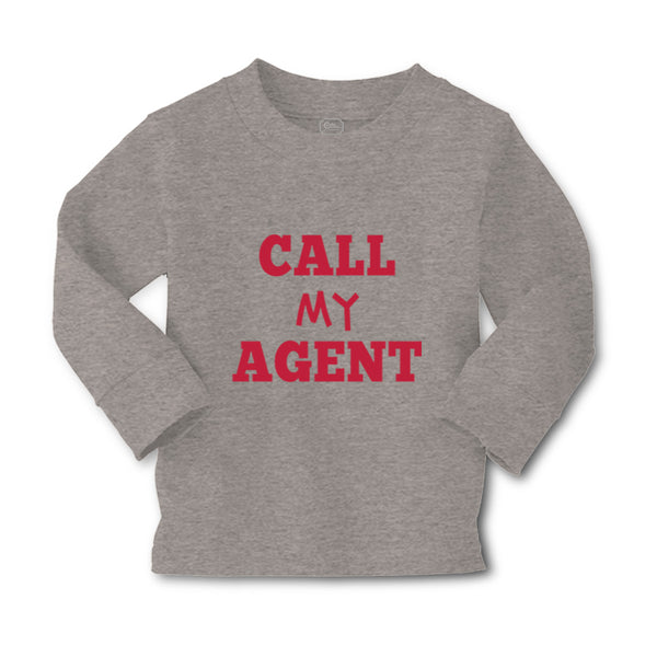 Baby Clothes Call My Agent Funny Humor Boy & Girl Clothes Cotton - Cute Rascals