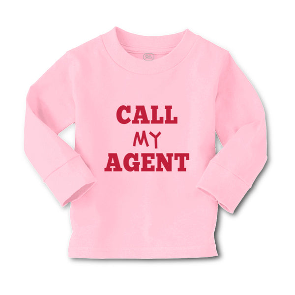 Baby Clothes Call My Agent Funny Humor Boy & Girl Clothes Cotton - Cute Rascals