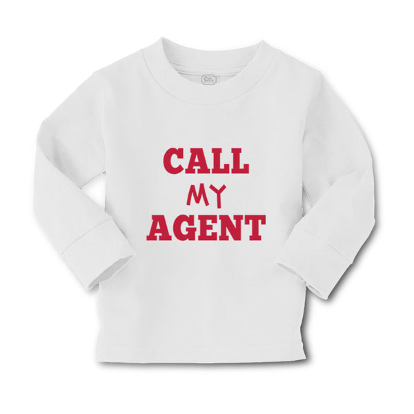 Baby Clothes Call My Agent Funny Humor Boy & Girl Clothes Cotton - Cute Rascals