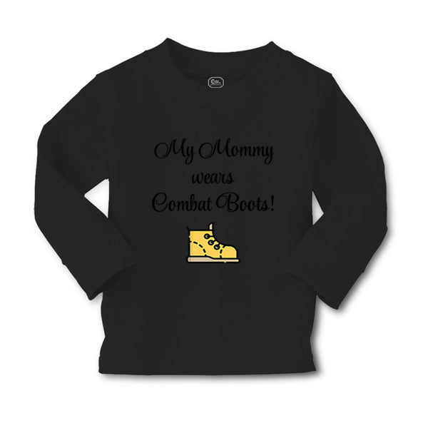 Baby Clothes My Mommy Wears Combat Boots! Mom Mothers Day Boy & Girl Clothes - Cute Rascals
