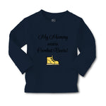 Baby Clothes My Mommy Wears Combat Boots! Mom Mothers Day Boy & Girl Clothes - Cute Rascals