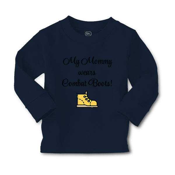 Baby Clothes My Mommy Wears Combat Boots! Mom Mothers Day Boy & Girl Clothes - Cute Rascals