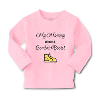 Baby Clothes My Mommy Wears Combat Boots! Mom Mothers Day Boy & Girl Clothes - Cute Rascals