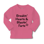 Baby Clothes Breaking' Hearts Blasting Farts Humor Funny Boy & Girl Clothes - Cute Rascals