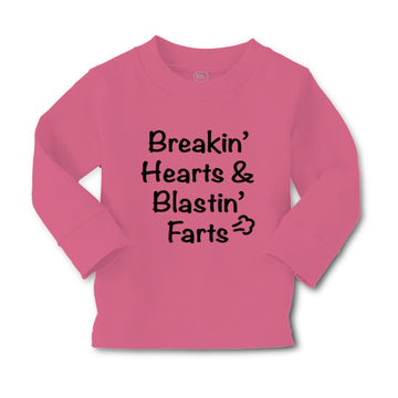 Baby Clothes Breaking' Hearts Blasting Farts Humor Funny Boy & Girl Clothes