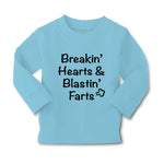 Baby Clothes Breaking' Hearts Blasting Farts Humor Funny Boy & Girl Clothes - Cute Rascals