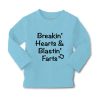 Baby Clothes Breaking' Hearts Blasting Farts Humor Funny Boy & Girl Clothes - Cute Rascals