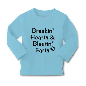 Baby Clothes Breaking' Hearts Blasting Farts Humor Funny Boy & Girl Clothes