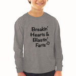 Baby Clothes Breaking' Hearts Blasting Farts Humor Funny Boy & Girl Clothes - Cute Rascals
