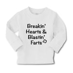 Baby Clothes Breaking' Hearts Blasting Farts Humor Funny Boy & Girl Clothes - Cute Rascals