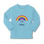 Baby Clothes I'M Happy Rainbow Funny Humor Boy & Girl Clothes Cotton - Cute Rascals