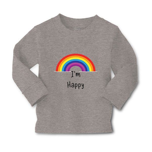 Baby Clothes I'M Happy Rainbow Funny Humor Boy & Girl Clothes Cotton - Cute Rascals