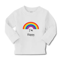 Baby Clothes I'M Happy Rainbow Funny Humor Boy & Girl Clothes Cotton - Cute Rascals