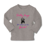 Baby Clothes Silly Boys Dirt Bikes Are for Girls! Funny Humor Boy & Girl Clothes - Cute Rascals