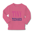 Baby Clothes Tiny Teenager Funny Humor Boy & Girl Clothes Cotton