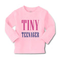 Baby Clothes Tiny Teenager Funny Humor Boy & Girl Clothes Cotton