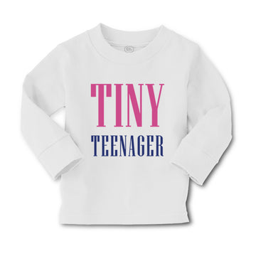 Baby Clothes Tiny Teenager Funny Humor Boy & Girl Clothes Cotton