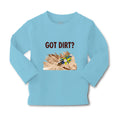 Baby Clothes Got Dirt Dirk Bike Biking Sport Boy & Girl Clothes Cotton