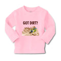 Baby Clothes Got Dirt Dirk Bike Biking Sport Boy & Girl Clothes Cotton