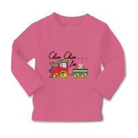 Baby Clothes Choo Choo I'M 2 Train 2 Year Old Second Birthday Boy & Girl Clothes - Cute Rascals