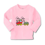 Baby Clothes Choo Choo I'M 2 Train 2 Year Old Second Birthday Boy & Girl Clothes - Cute Rascals