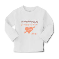 Baby Clothes Somebody in Nashville Loves Me Valentines Love Boy & Girl Clothes - Cute Rascals