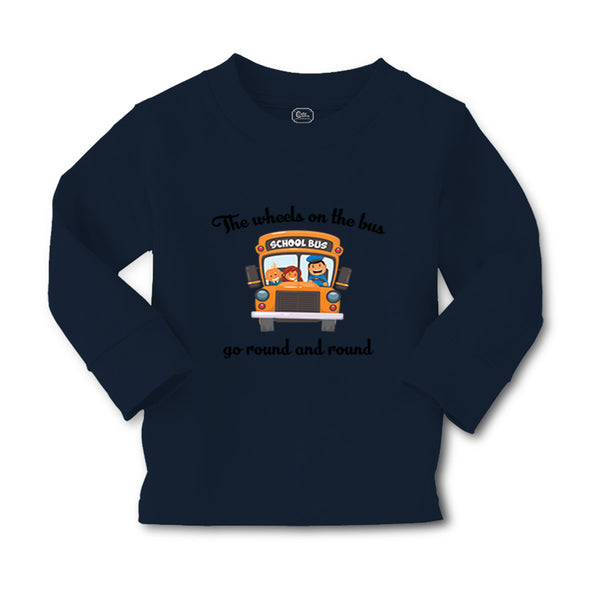Baby Clothes The Wheels on The Bus Go Round and Round Funny Humor Cotton - Cute Rascals