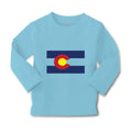 Baby Clothes Colorado Flag Map Boy & Girl Clothes Cotton