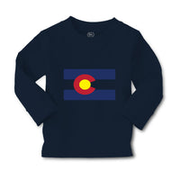 Baby Clothes Colorado Flag Map Boy & Girl Clothes Cotton - Cute Rascals