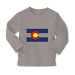 Baby Clothes Colorado Flag Map Boy & Girl Clothes Cotton - Cute Rascals