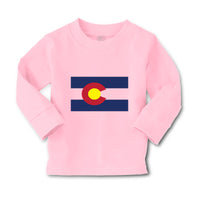 Baby Clothes Colorado Flag Map Boy & Girl Clothes Cotton - Cute Rascals