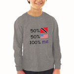 Baby Clothes 50%Trinidad 50% American 100% Me Boy & Girl Clothes Cotton - Cute Rascals