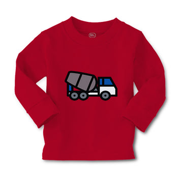 Baby Clothes Cement Mixer Funny Humor Boy & Girl Clothes Cotton