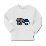 Baby Clothes Cement Mixer Funny Humor Boy & Girl Clothes Cotton - Cute Rascals