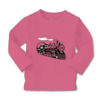 Baby Clothes Vintage Trains Boy & Girl Clothes Cotton