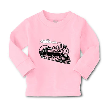 Baby Clothes Vintage Trains Boy & Girl Clothes Cotton