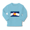 Baby Clothes Colorado Flag Valentines Love Boy & Girl Clothes Cotton