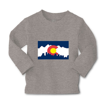 Baby Clothes Colorado Flag Valentines Love Boy & Girl Clothes Cotton