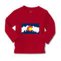 Baby Clothes Colorado Flag Valentines Love Boy & Girl Clothes Cotton