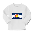 Baby Clothes Colorado Flag Valentines Love Boy & Girl Clothes Cotton