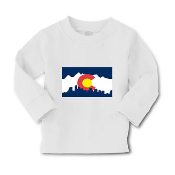 Baby Clothes Colorado Flag Valentines Love Boy & Girl Clothes Cotton