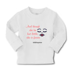 Baby Clothes And Though She Be but Little She Is Fierce A Girl Power Style F - Cute Rascals