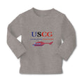 Baby Clothes Uscg United States Coast Guard Boy & Girl Clothes Cotton
