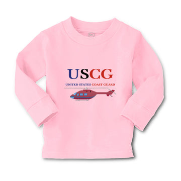 Baby Clothes Uscg United States Coast Guard Boy & Girl Clothes Cotton