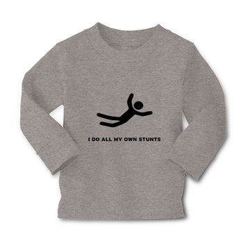 Baby Clothes I Do All My Own Stunts Funny Humor Boy & Girl Clothes Cotton