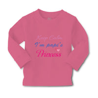 Baby Clothes Keep Calm I'M Papi's Princess Boy & Girl Clothes Cotton - Cute Rascals